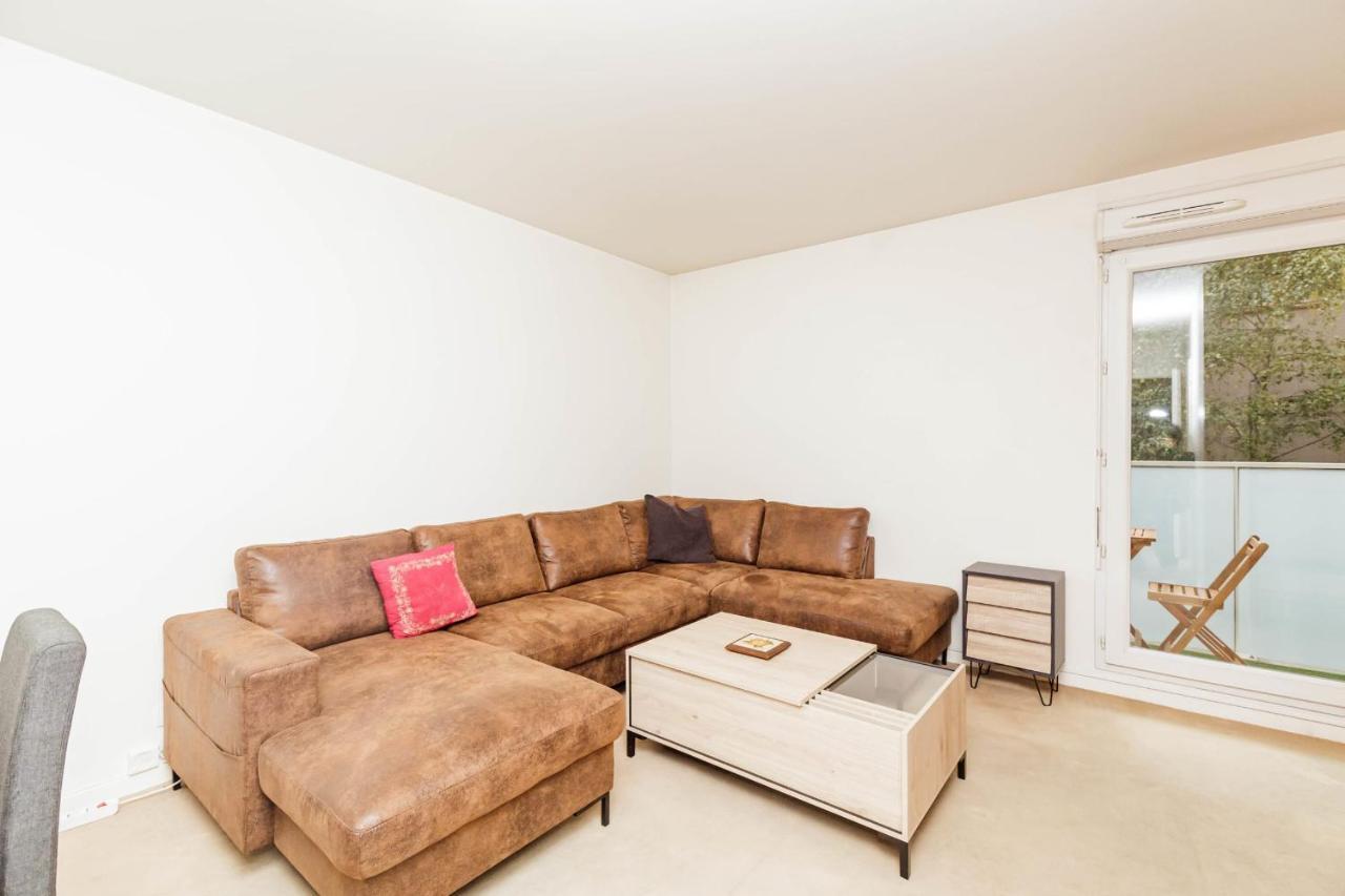 Bright 68 M2 Apartment Near The Stade De France โอแบวีลีเย ภายนอก รูปภาพ