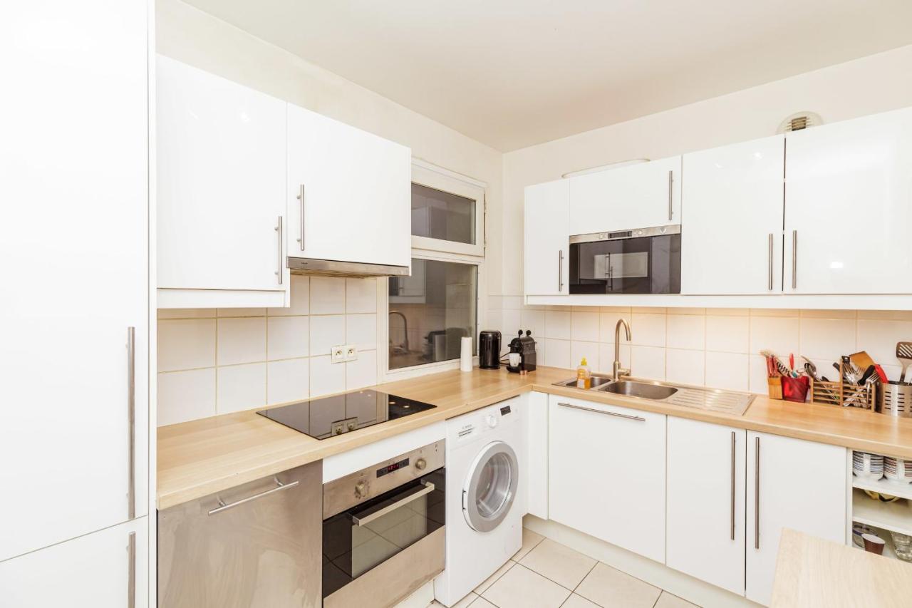 Bright 68 M2 Apartment Near The Stade De France โอแบวีลีเย ภายนอก รูปภาพ